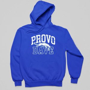 Dave Portnoy with Provo Dave BYU Shirt 2