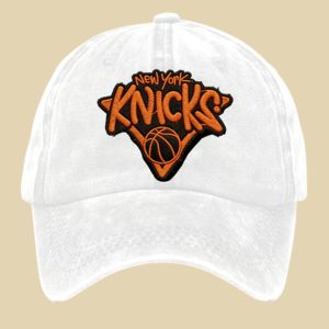 Knicks Retro Script Embroidered Hat 2