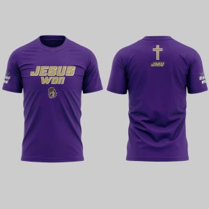 James Madison Dukes Football Jesus Won Shirt