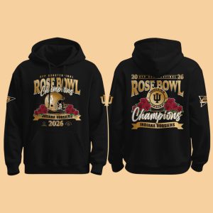 Indiana Hoosiers Rose Bowl Game Champions 2026 Shirt 2 Indiana Hoosiers Rose Bowl Game Champions 2026 Shirt 2