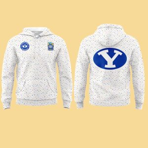 BYU Cougars Pop Tarts Bowl Champions 2025 Sprinkles Detail Hoodie
