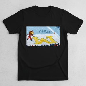 Ohio State Brutus Snow Erase The M Shirt