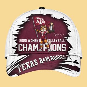 Texas A&M Aggies 2025 Women's Champions Hat