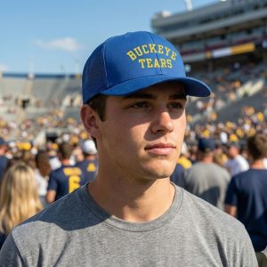 Dave Portnoy Buckeye Tears Hat 1 Dave Portnoy Buckeye Tears Hat 2