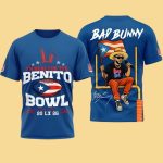 2026 Bad Bunny Im Here For The Benito Bowl Shirt