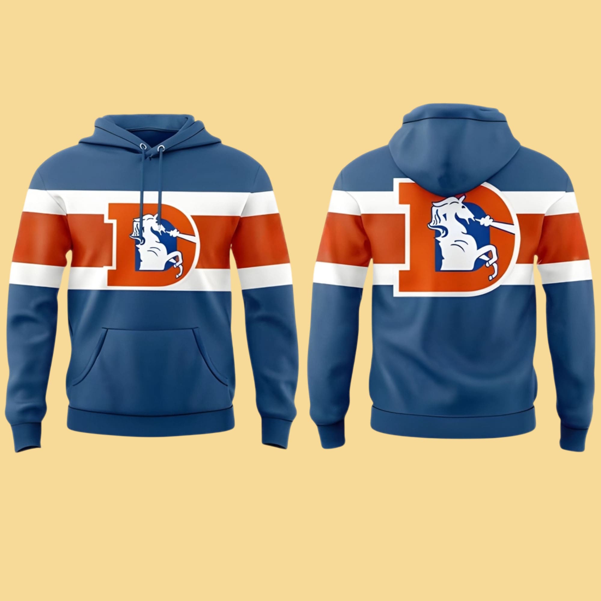 2026 Denver Broncos Vinti Cardigan Throwback Vibe Hoodie 2026 Denver Broncos Vinti Cardigan Throwback Vibe Hoodie