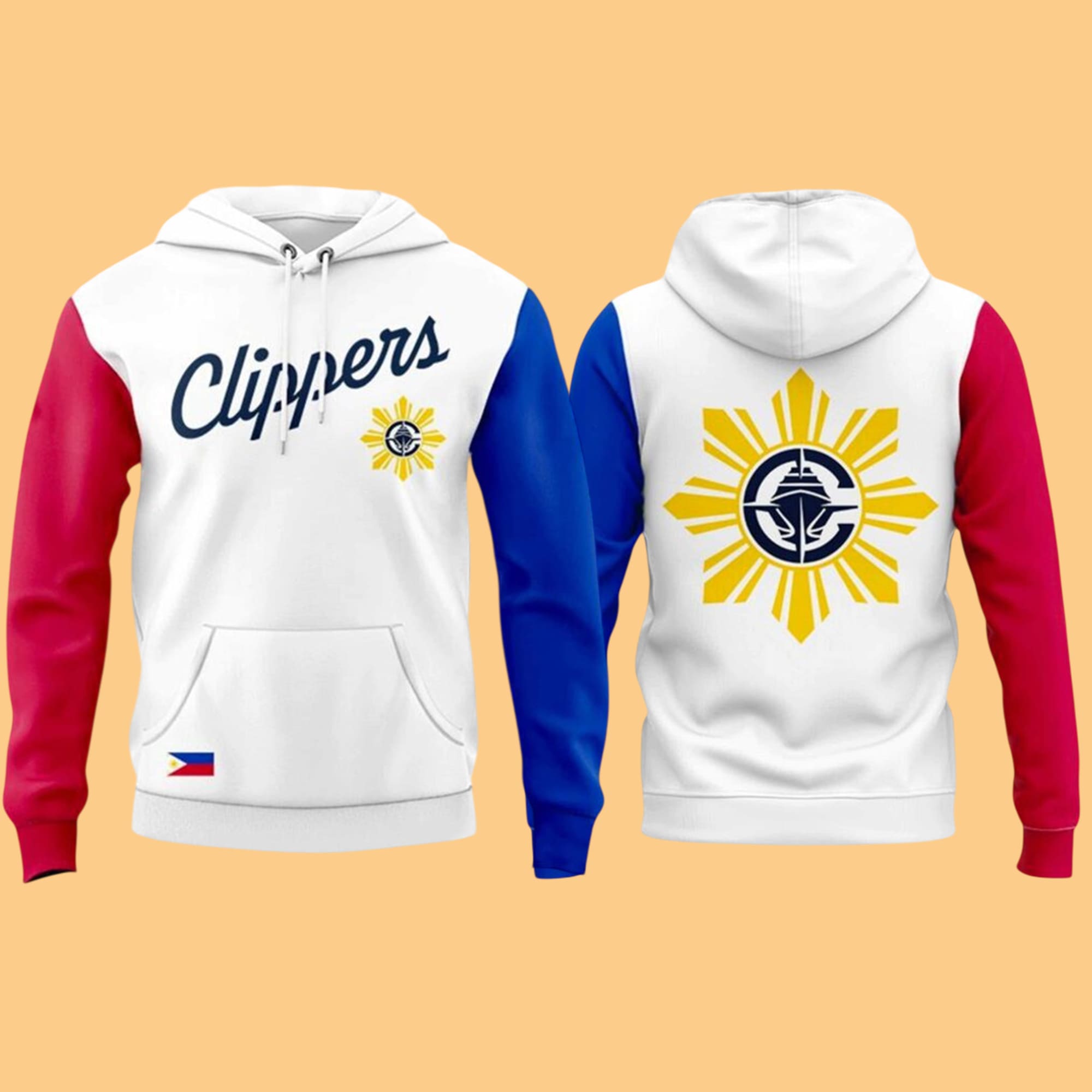 2026 LA Clippers Filipino Heritage Night Hoodie 2026 LA Clippers Filipino Heritage Night Hoodie