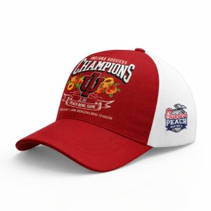 Indiana Hoosiers 2026 Peach Bowl Champion Hat