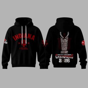 2026 Indiana Hoosiers National Championship Hoodie 2