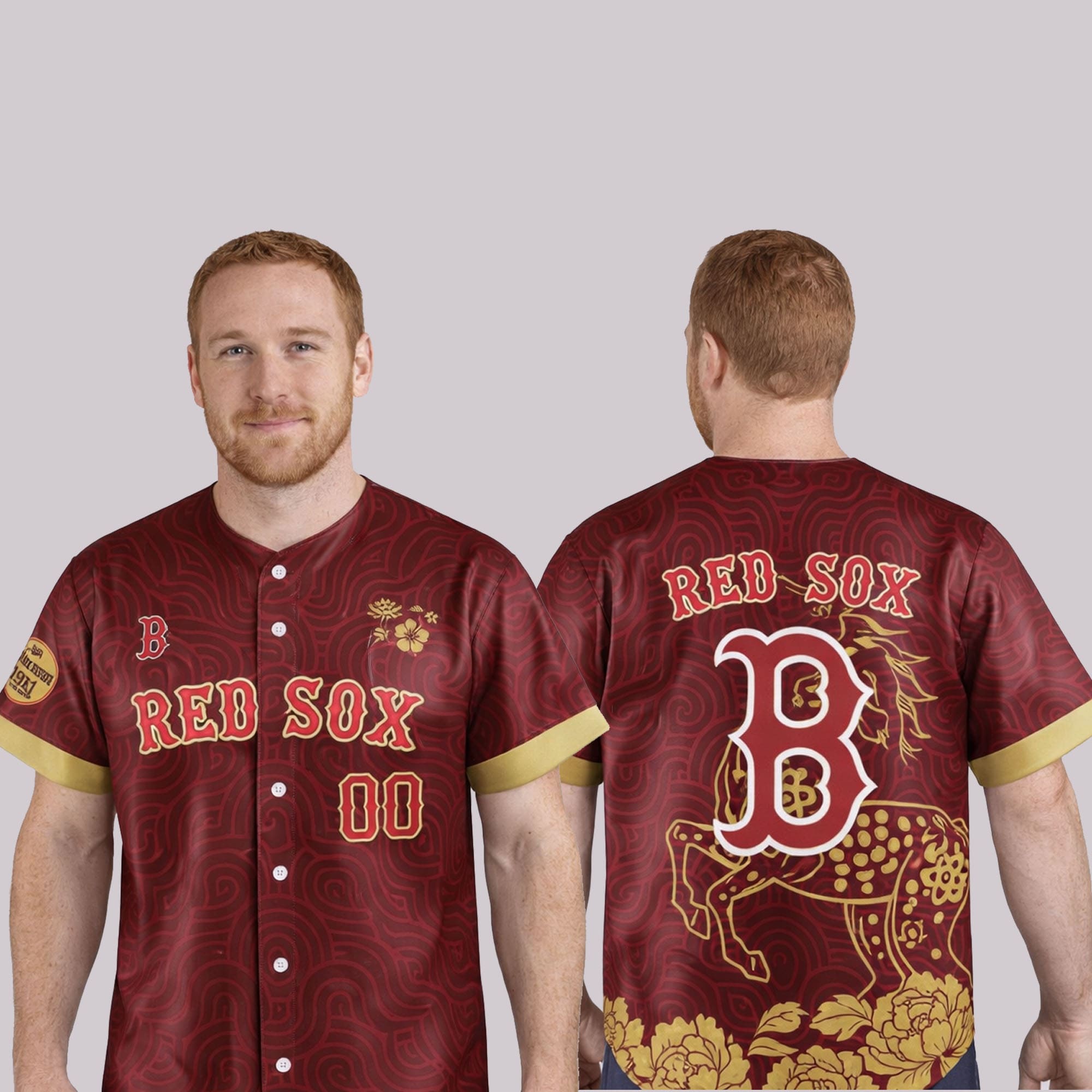 Boston Red Sox AAPI Celebration 2026 Baseball Jersey 1 Boston Red Sox AAPI Celebration 2026 Baseball Jersey 1