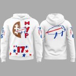 Buffalo Bills Josh Allen 17 MVP Hoodie
