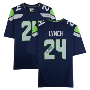 Marshawn Lynch Seattle Seahawks Autographed Jersey