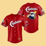 Captains Our Bold New Look 2026 Red Baseball Jersey