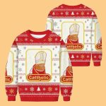 Catholic Cat Christmas Ugly Sweater