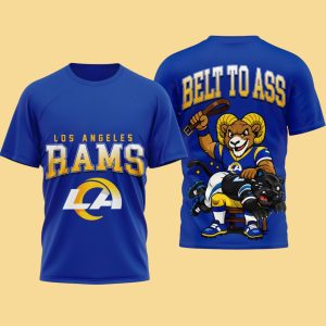 Los Angeles Rams Belt To Ass Shirt