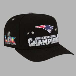 Patriots 2025 2026 Conference Champions Locker Room Snapback Cap 1 Patriots 2025 2026 Conference Champions Locker Room Snapback Cap 1