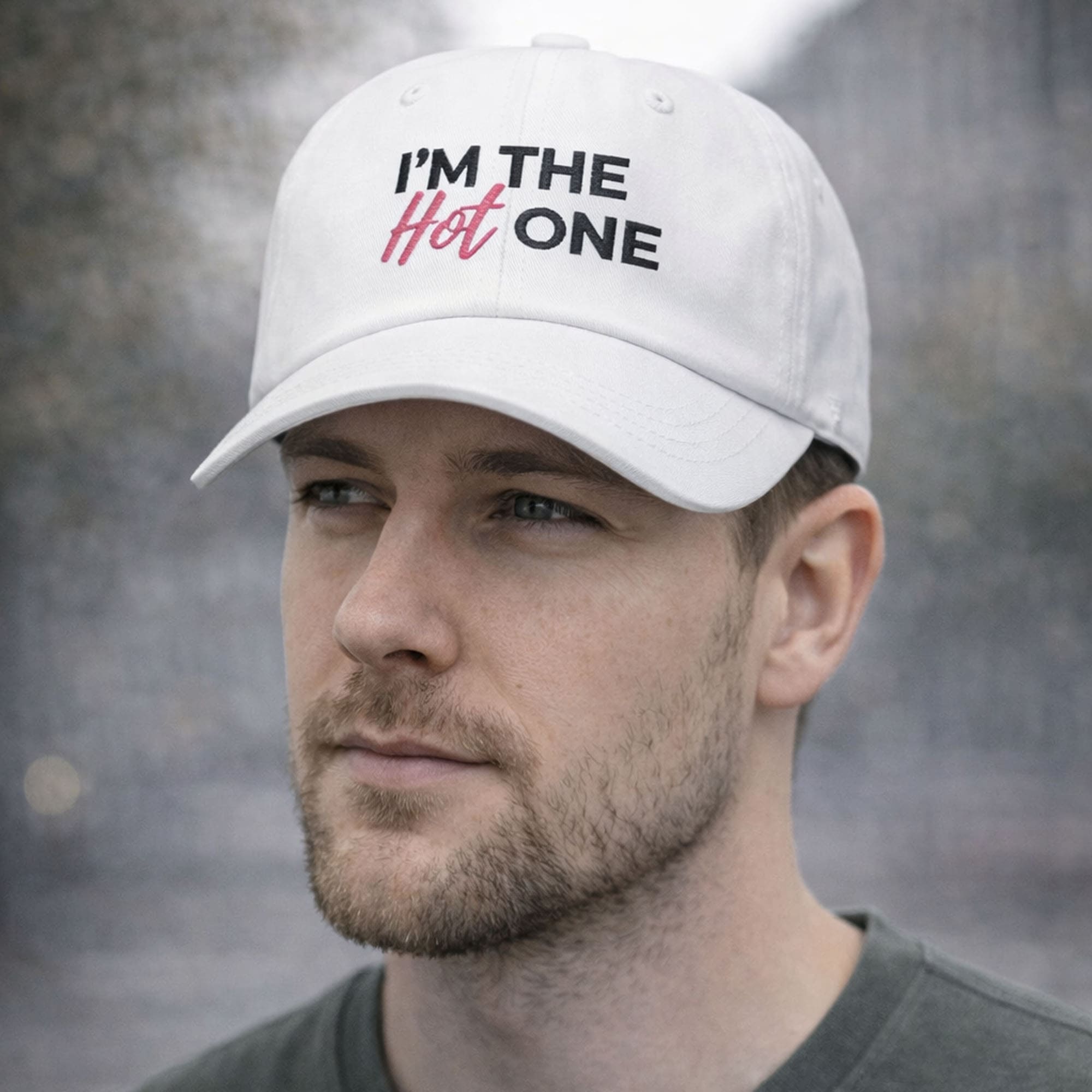 Im The Hot One Embroidered Hat 1 Im The Hot One Embroidered Hat 1
