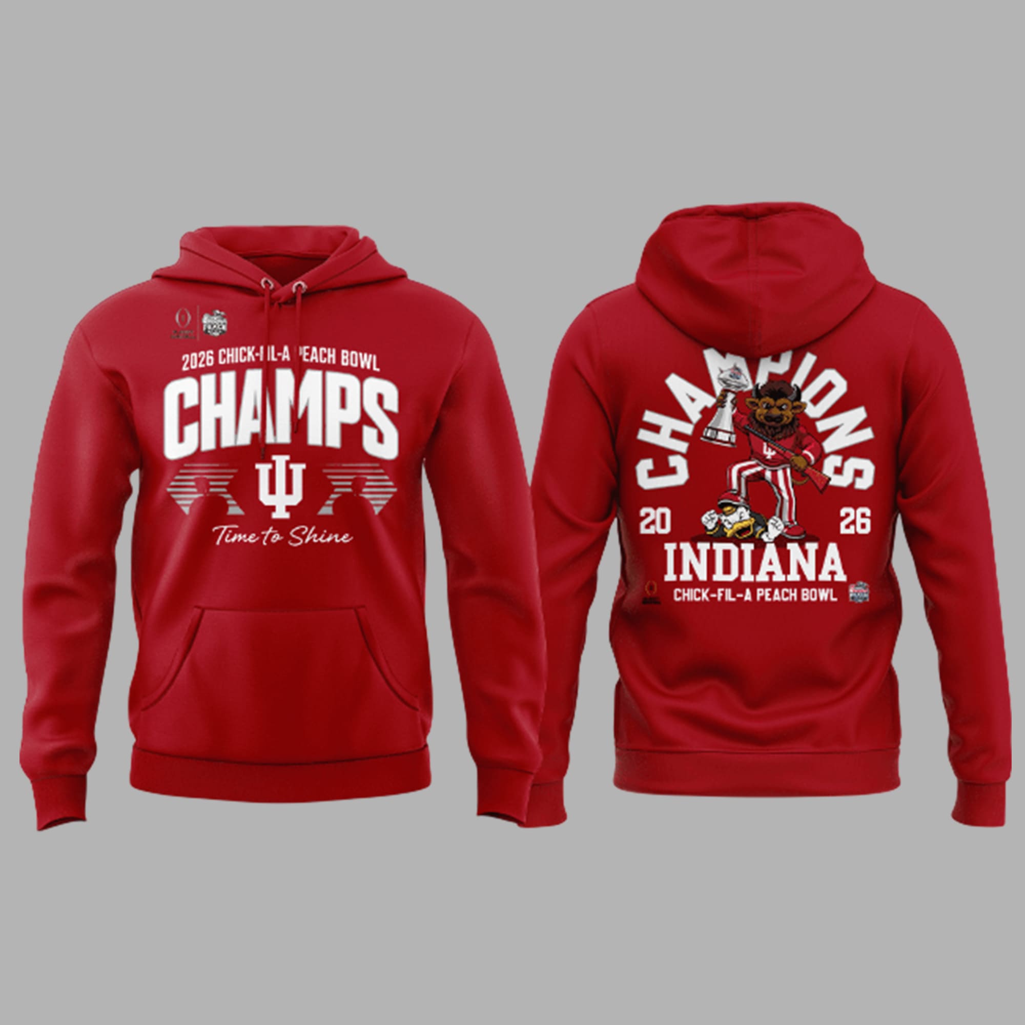 Indiana Hoosiers 2026 Chick Fil A Peach Bowl Champions Hoodie 1 Indiana Hoosiers 2026 Chick Fil A Peach Bowl Champions Hoodie 1