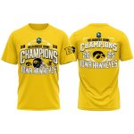 Iowa Hawkeyes ReliaQuest Bowl Champions 2025 Hoodie