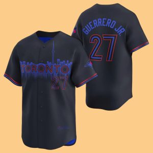 Stranger Things Mike Wheeler Vladimir Guerrero Jr Toronto Blue Jays City Connect Jersey