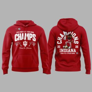 Indiana Hoosiers 2026 Chick Fil A Peach Bowl Champions Hoodie 1 Indiana Hoosiers 2026 Chick Fil A Peach Bowl Champions Hoodie 1