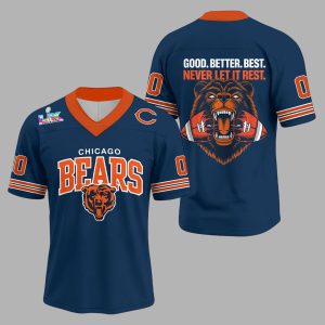 Bears LX Good Better Best Never Let It Rest Jersey