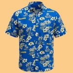 La Rams Coach Ryan Wendell Hawaiian Shirt
