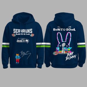 Seattle Seahawks x Bad Bunny Super Bowl 2026 Hoodie