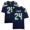 Marshawn Lynch Seattle Seahawks Autographed Jersey