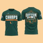Miami Hurricanes Cotton Bowl Champions Hoodie