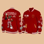 2026 Hoosiers CFP National Champions Baseball Jacket