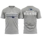 New England Patriots 2025 AFC Champions Locker Room Shirt