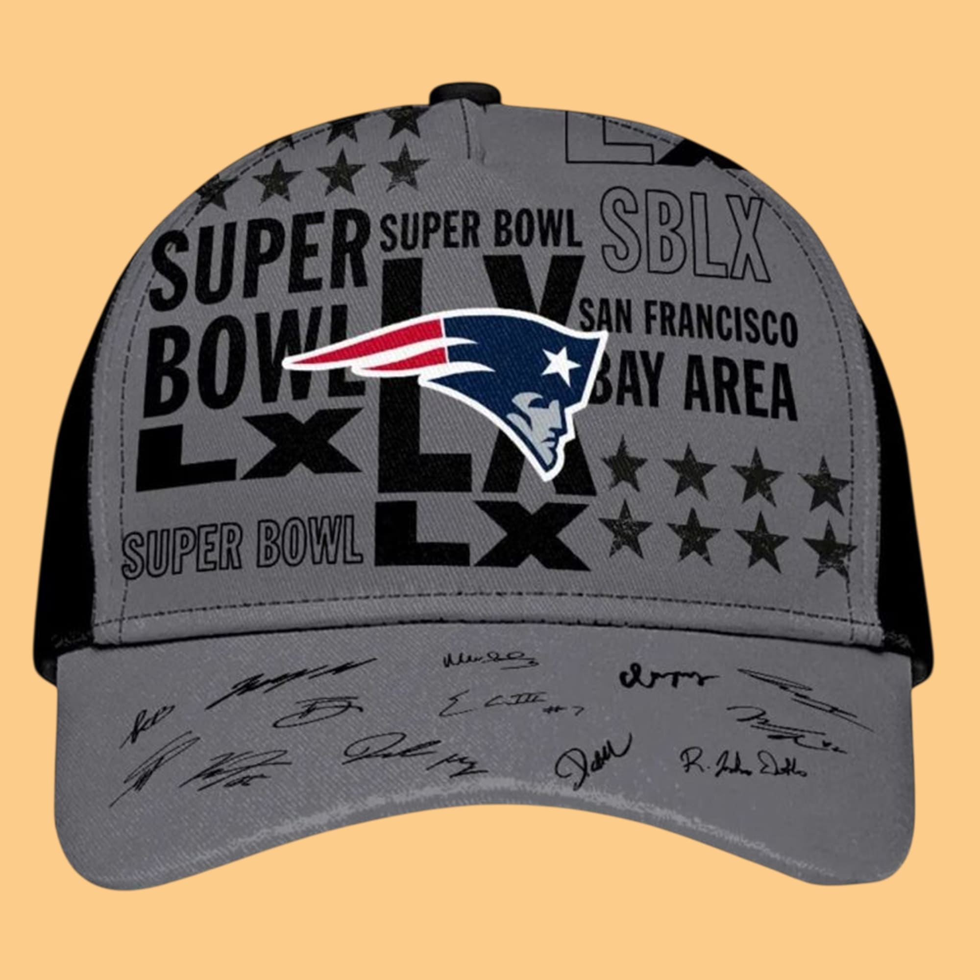 New England Patriots 2025 AFC Champions Signature Classic Cap New England Patriots 2025 AFC Champions Signature Classic Cap