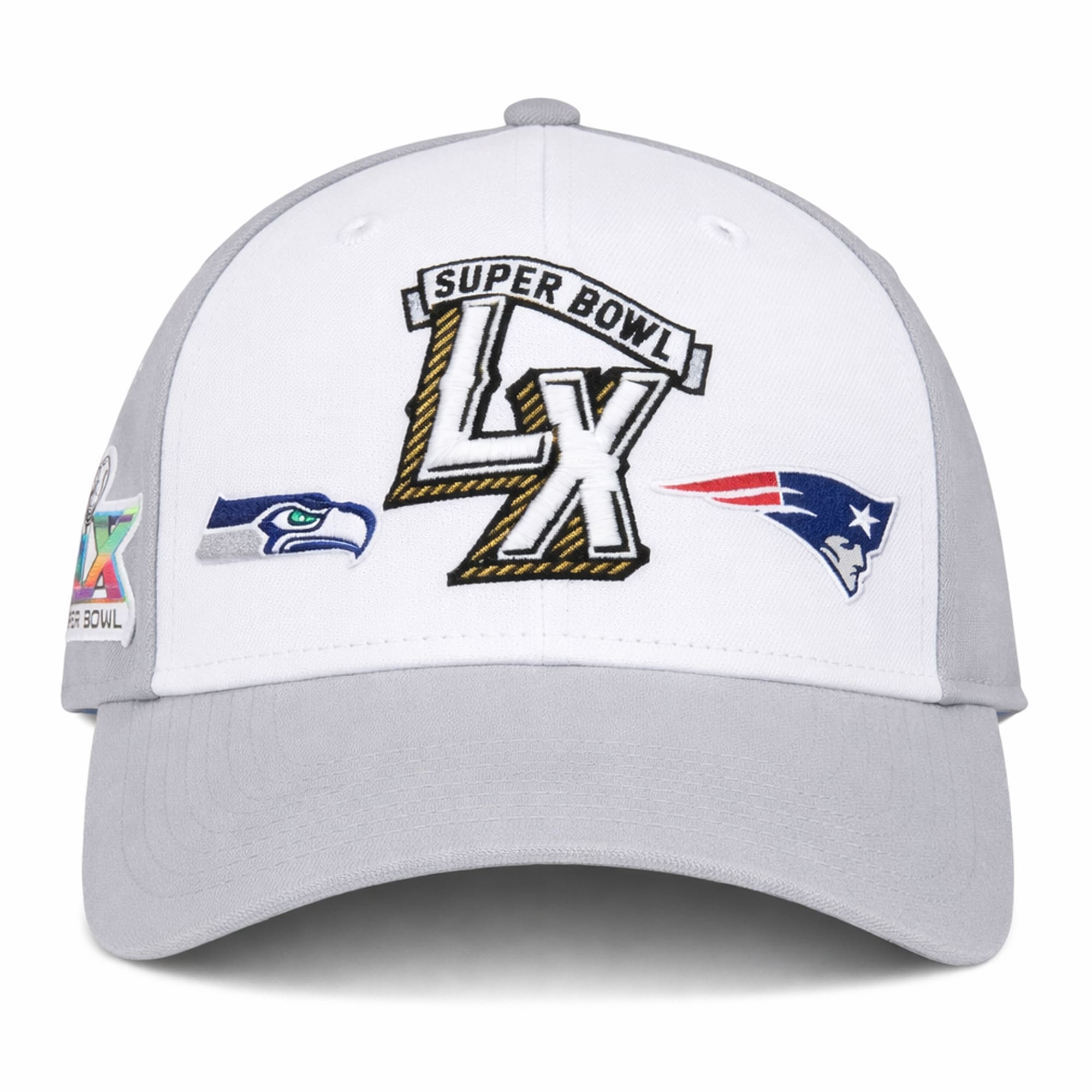 New England Patriots Vs Seattle Seahawks LX Matchup Hat New England Patriots Vs Seattle Seahawks LX Matchup Hat