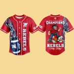 Ole Miss Rebels Hotty Toddy 2026 Peach Bowl Champions Jersey