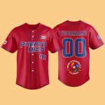 Puerto Rico 2026 World Baseball Classic Custom Jersey