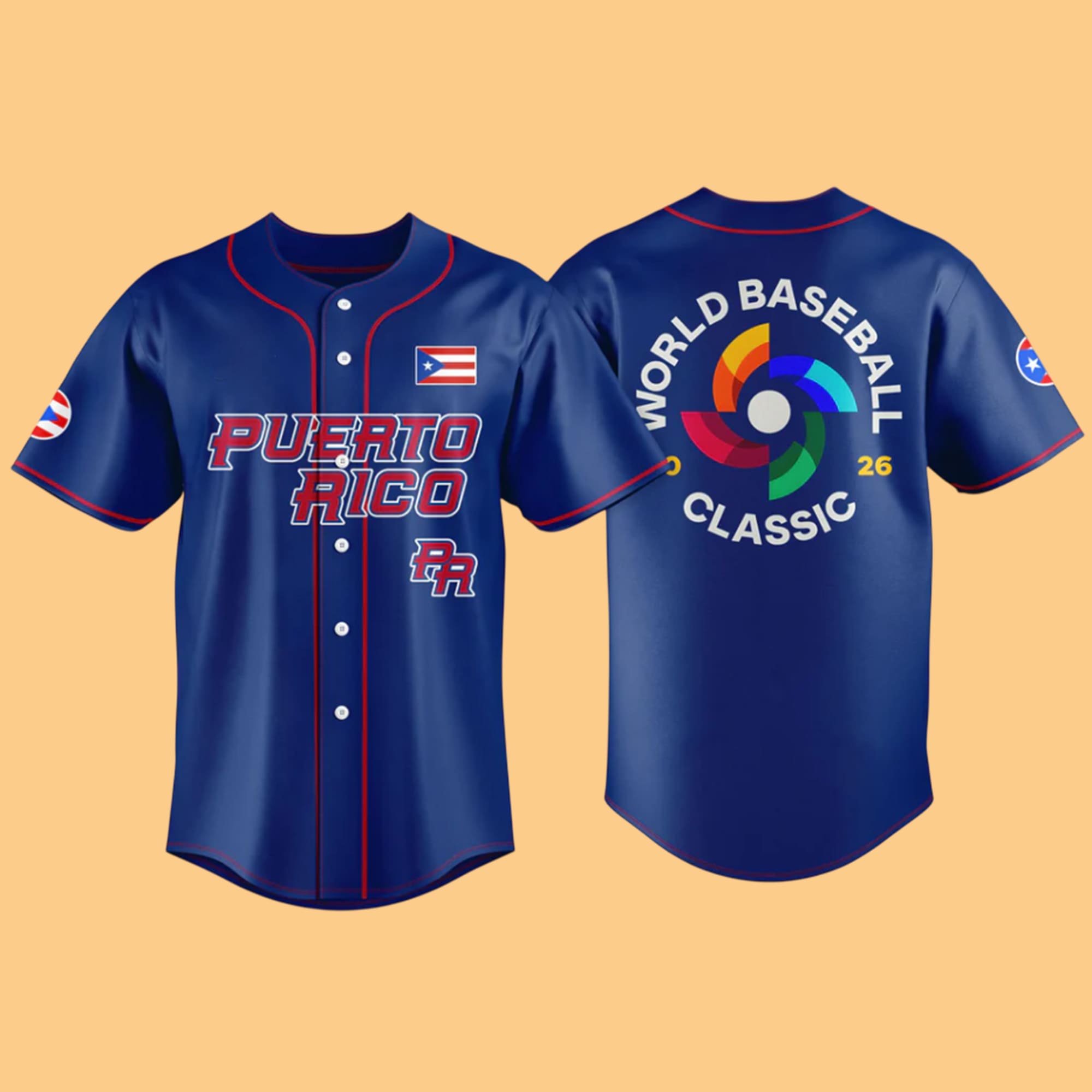 Puerto Rico 2026 World Baseball Classic Jersey Puerto Rico 2026 World Baseball Classic Jersey