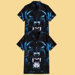 R Truth Golf Wang Carolina Panthers Hawaiian Shirt