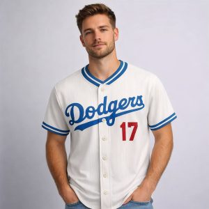 Kike Hernandez LA Dodgers 17 Jersey 1