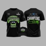 Seattle Seahawks 2026 NFC Champions Super Bowl LX Collection Shirt
