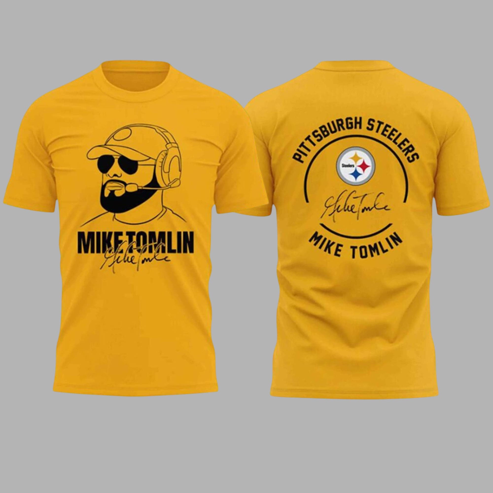 Steelers 2026 Coach Mike Tomlin Thank You For Everything Shirt Steelers 2026 Coach Mike Tomlin Thank You For Everything Shirt