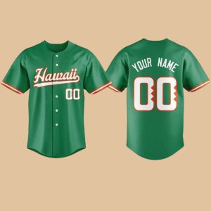 Hawaii Baseball New Uniform 2026 Personalized Baseball Jersey