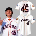 Tatsuya Imai Houston Astros Home Special Baseball Jersey