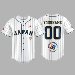 Japan 2026 World Baseball Classic Custom Jersey