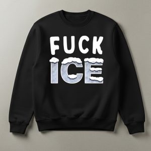 Phoebe Lunny Wears Fuck ICE Shirt 1