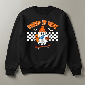 Ghost Creep it Real Halloween Shirt 1