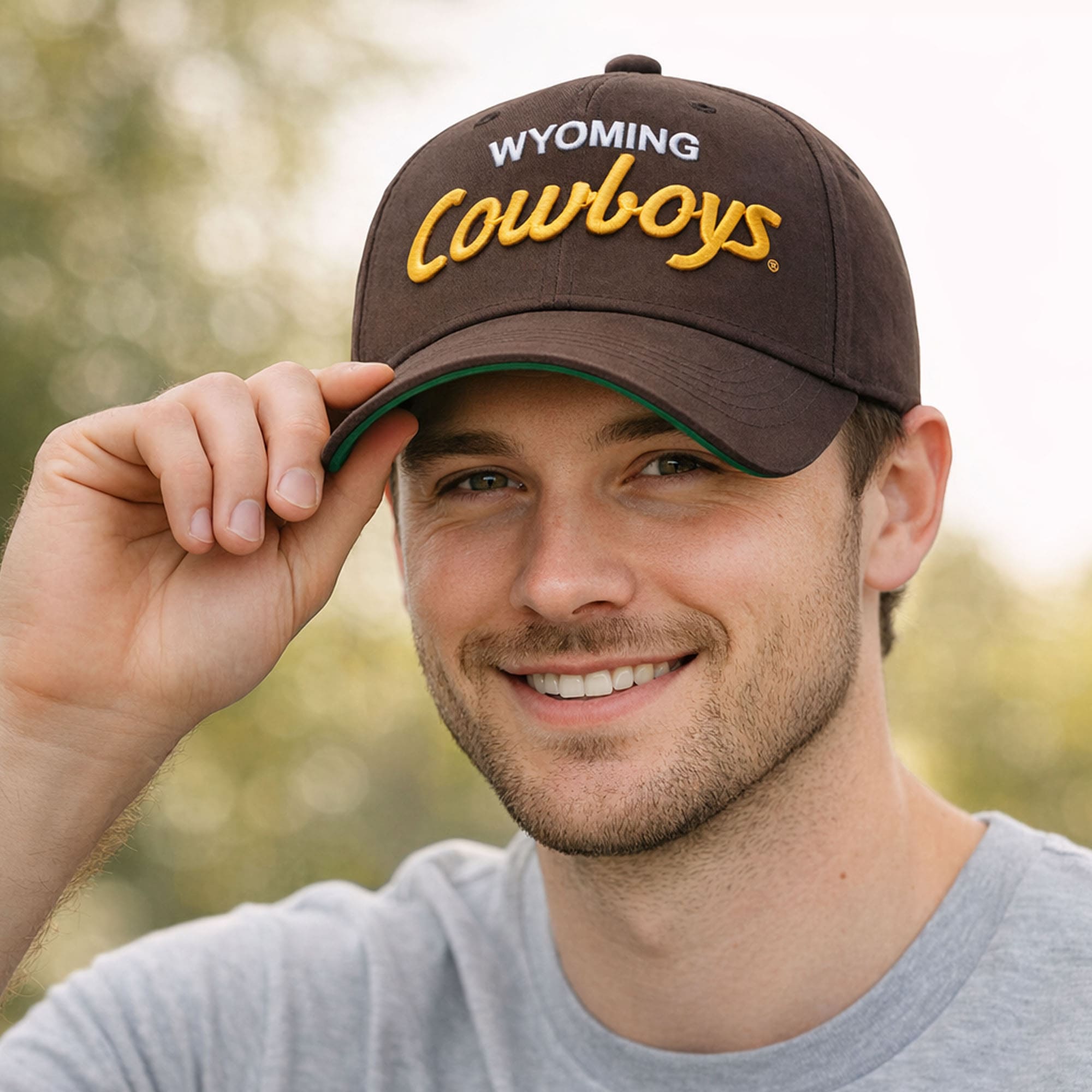 Wild Card Round Josh Allen Wyoming Cowboys Hat Wild Card Round Josh Allen Wyoming Cowboys Hat