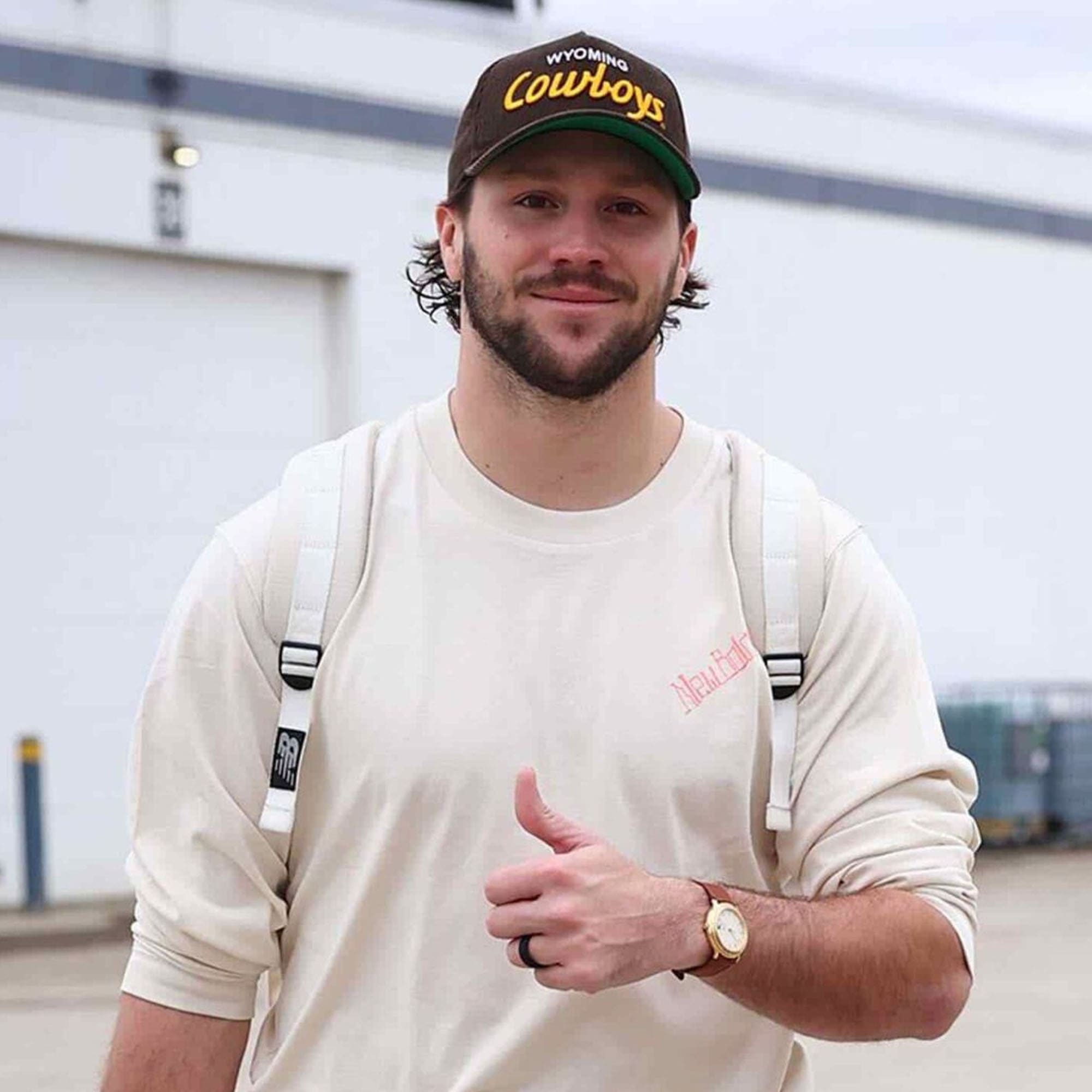 Wild Card Round Josh Allen Wyoming Cowboys Hat 2 Wild Card Round Josh Allen Wyoming Cowboys Hat 2