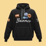 Will Smirking Bronco Patchs Hoodie