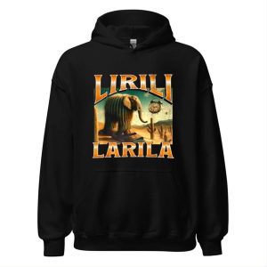 Lirili Larila Funny Italian Brainrot Meme Tshirt 2 Lirili Larila Funny Italian Brainrot Meme Tshirt 1